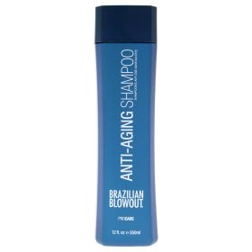 Anti-Aging Shampoo by Brazilian Blowout for Unisex - 12 oz Shampoo