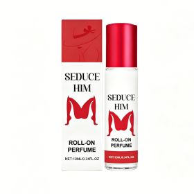 Seduce Him Pheromone Roll-On Perfume For Women, Long Lasting Fruity Floral Attraction Perfume Oil Portable Dating Charm Fragrance 10ml (Option: 10ml)