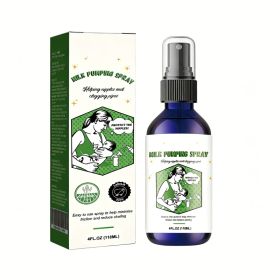 Breast Pumping Spray, Natural Nipple Care Lubricant For Breastfeeding, Soothes Soreness & Reduces Friction (Option: 1box)